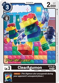 ClearAgumon ST15-03 U