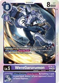 WereGarurumon ST16-11 R