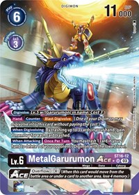 MetalGarurumon ACE (Alternate Art) ST16-12 SR