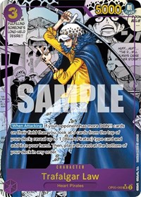Trafalgar Law (069) (Alternate Art) (Manga) OP05-069