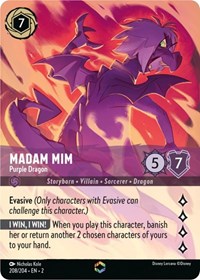 Madam Mim - Purple Dragon (Enchanted) 208/204