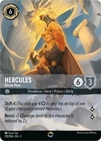 Hercules - Divine Hero (Enchanted) 215/204