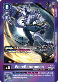 WereGarurumon (Gift Box 2023) ST16-11 R