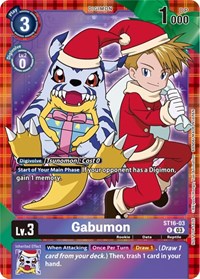 Gabumon (Winter Holiday 2023) ST16-03 R
