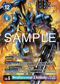 MetalGarurumon (X Antibody) (3 Star Alternate Art) EX5-026 SR