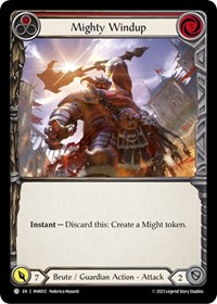 Mighty Windup (Red) RNR012