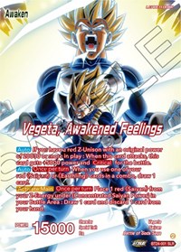 Vegeta // Vegeta, Awakened Feelings (SLR) BT24-001