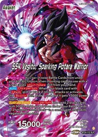 SS4 Son Goku & SS4 Vegeta // SS4 Vegito, Sparking Potara Warrior (SLR) BT24-112