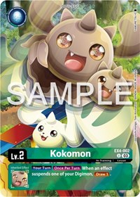 Kokomon (Bonus Pack) EX4-002 U