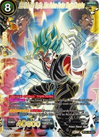 SSB Kaio-Ken Vegito, Blue Potara-Fusion Warrior Champion (Collector Booster Gold) BT24-139