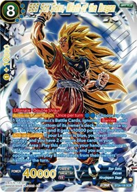 SS3 Son Goku, Wrath of the Dragon (Collector Booster Gold) BT24-138