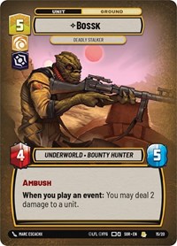 Bossk - Deadly Stalker 15/20