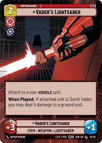 Vader's Lightsaber (Hyperspace) 04/20