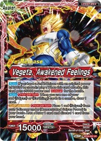 Vegeta // Vegeta, Awakened Feelings BT24-001