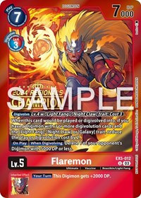 Flaremon (2024 Regionals Champion) EX5-012 U