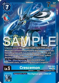 Crescemon (2024 Regionals Champion) EX5-020 U