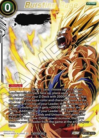 Bursting Rage (Serial Numbered) BT22-138