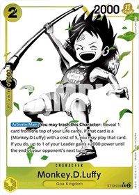 Monkey.D.Luffy (014) (Parallel) ST13-014