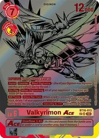Valkyrimon ACE (Textured) BT16-013 SR