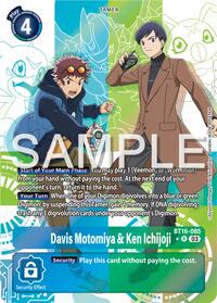 Davis Motomiya & Ken Ichijoji (Alternate Art) BT16-085 R