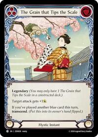 The Grain that Tips the Scale ZEN028