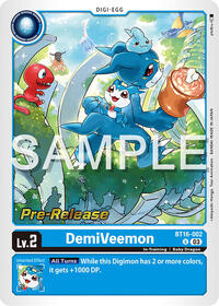 DemiVeemon BT16-002 U