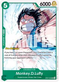 Monkey.D.Luffy (033) OP07-033