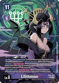 Lilithmon (Alternate Art) EX6-057 SR