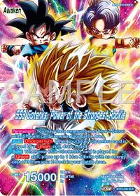 Gotenks // SS3 Gotenks, Power of the Strongest Rookie (SLR) BT25-036