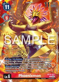 Phoenixmon (2024 Regionals Champion) BT15-017 R