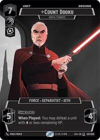 Count Dooku - Darth Tyranus 001/006