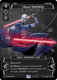 Asajj Ventress - Count Dooku's Assassin 005/006