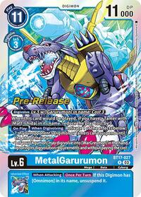 MetalGarurumon BT17-027 R