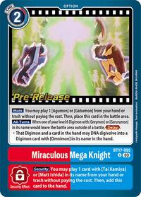 Miraculous Mega Knight BT17-095 U