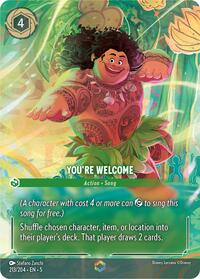 You're Welcome (Enchanted) 213/204