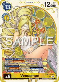 Venusmon (Premium Heroines Set) BT10-042 SR