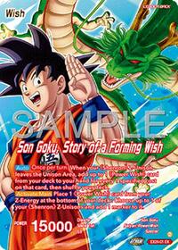 Son Goku // Son Goku, Story of a forming Wish EX24-01