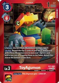 ToyAgumon - EX7-008 (Foil) EX7-008 U