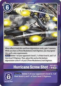 Hurricane Screw Shot (Foil) EX7-071 U