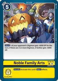 Noble Family Arts ST19-15 U