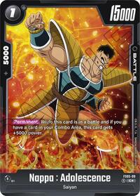 Nappa : Adolescence (Bonus Pack Alternate Art) FS05-09
