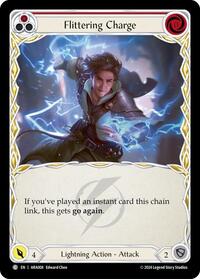 Flittering Charge (Red) ARA008