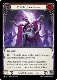 Malefic Incantation (Red) FLR015