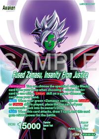 Zamasu // Fused Zamasu, Insanity From Justice (Alternate Art) BT26-061