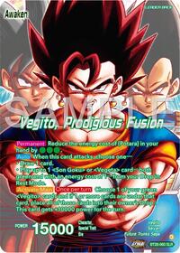 Son Goku & Vegeta // Vegito, Prodigious Fusion (Alternate Art) BT26-060