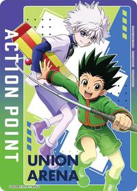 Action Point Card (AP02) (Killua Zoldyck/Gon Freecss) UE02BT/HTR-1-AP02