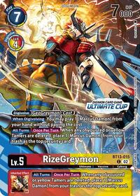 RizeGreymon (Ultimate Cup 2024) BT13-015 C