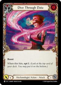 Dive Through Data (Red) AIO008