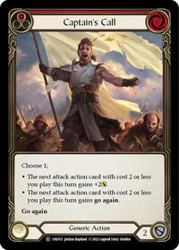 Captain's Call (Red) 1HV013