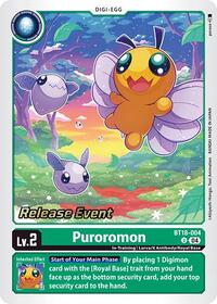 Puroromon BT18-004 U